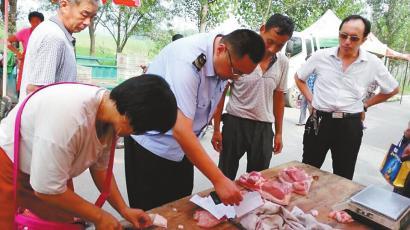 遏制病害肉、注水肉進(jìn)入市場(chǎng)